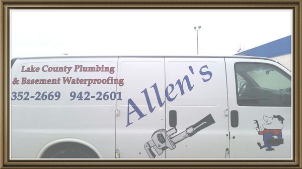 Allen's Lake County Plumbing Logo