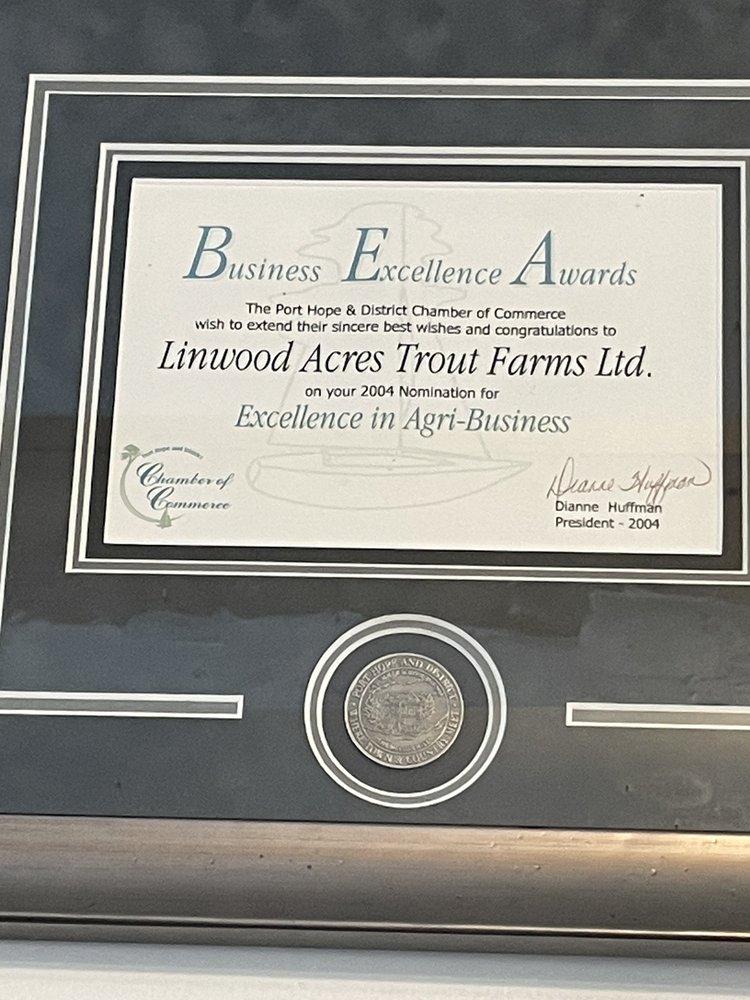 LINWOOD ACRES TROUT FARMS Updated August 2024 8338 Gilmour Rd