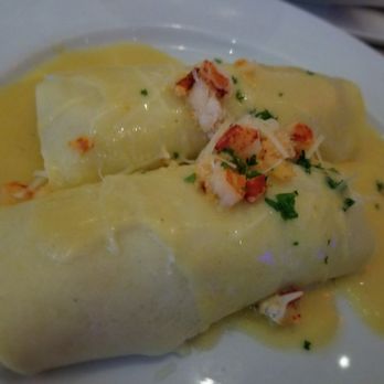 The Sacred Pepper - Baked "lobster" and crab rotolo - more like baked crab with sprinkled lobster rotolo - New American Near Me - Tampa, Florida The Sacred Pepper - Baked "lobster" and crab rotolo - more like baked crab with sprinkled lobster rotolo - New American Near Me - Tampa, Florida
