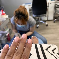 Viva Nails spa - Gel mani by Noel and pedi by Jessica