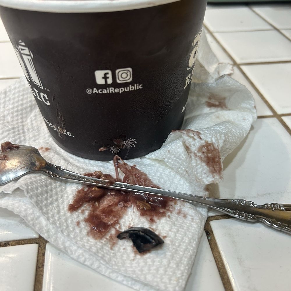 Broken plastic Broken plastic