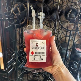 Vampire Cafe - Blood bag to go - Cafes Near Me - New Orleans, Louisiana Vampire Cafe - Blood bag to go - Cafes Near Me - New Orleans, Louisiana