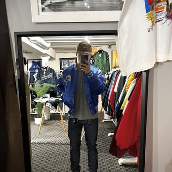 Timeless Vintage - super dope vintage Seattle Seahawks souvenir jacket - Used, Vintage & Consignment Near Me - Orange, California Timeless Vintage - super dope vintage Seattle Seahawks souvenir jacket - Used, Vintage & Consignment Near Me - Orange, California
