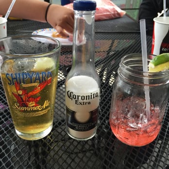 Tequila Frogs - Happy hour  $2.50 corona draft. Full price cranberry vodka - Mexican Near Me - Old Orchard Beach, Maine