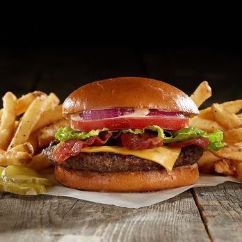 Sizzler - a cheeseburger and french fries - Seafood Near Me - Sacramento, California Sizzler - a cheeseburger and french fries - Seafood Near Me - Sacramento, California