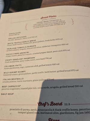Menu photo 3 North Italia Franklin, TN