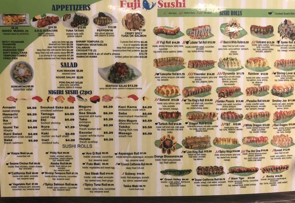 Menu photo 3 Fuji Sushi Turlock, CA