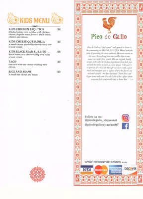 Menu photo 3 Pico de Gallo Stuyvesant, NY Menu photo 3 Pico de Gallo Stuyvesant, NY