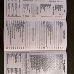 China Mountain II - Menu Sept 2023