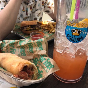 Stuff Yer Face - Signature fishbowl drinks, cheesesteak, sausage boli. - Pubs Near Me - New Brunswick, New Jersey Stuff Yer Face - Signature fishbowl drinks, cheesesteak, sausage boli. - Pubs Near Me - New Brunswick, New Jersey