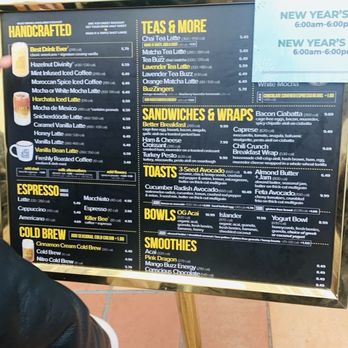 Better Buzz Coffee - Menu - Coffee & Tea Near Me - San Diego, California Better Buzz Coffee - Menu - Coffee & Tea Near Me - San Diego, California