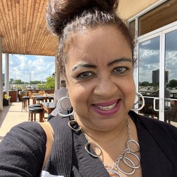 Pinstripes - Just me on the balcony - Bowling Near Me - Oak Brook, Illinois