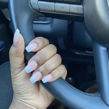 BL Nails and Spa - Ombré Solar full set - Nail Salons Near Me - Cedar Hill, Texas