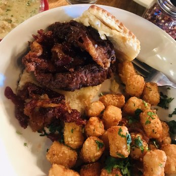 Cane Rosso - Josh's Big Biscuit...sub hash for just tots and gravy on the side - Italian Near Me - Dallas, Texas Cane Rosso - Josh's Big Biscuit...sub hash for just tots and gravy on the side - Italian Near Me - Dallas, Texas