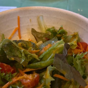 Ruby Chow's - House salad ginger carrot dressing - Asian Fusion Near Me - Atlanta, Georgia