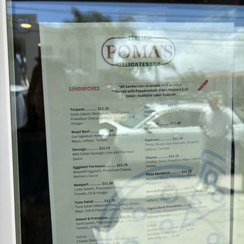 Poma's Italian Deli - Menu - Delis Near Me - San Diego, California Poma's Italian Deli - Menu - Delis Near Me - San Diego, California