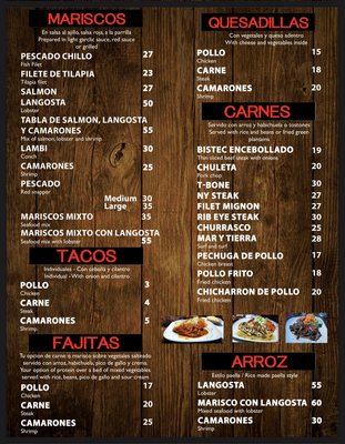 Menu photo 1 Trio's Mexican Grill Lynn, MA