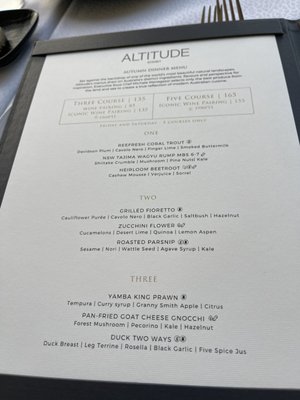 Menu photo 2 Altitude Restaurant The Rocks, NSW Menu photo 2 Altitude Restaurant The Rocks, NSW