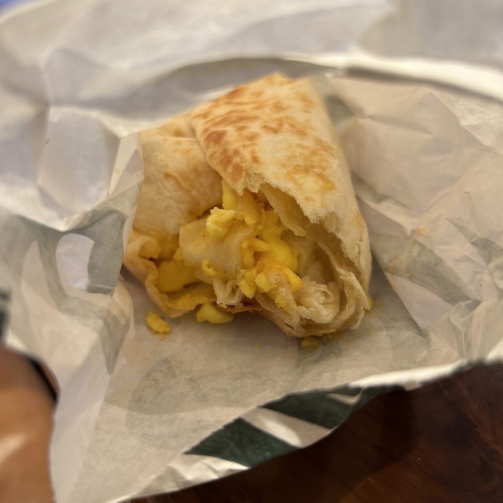 Breakfast burrito $6 Breakfast burrito $6