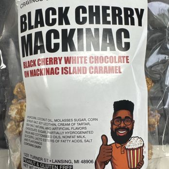 Cravings Gourmet Popcorn - Black Cherry Mackinac popcorn I've - Popcorn Shops Near Me - Lansing, Michigan