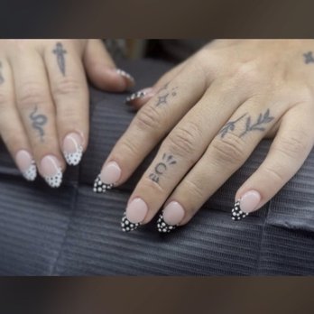 W1ck3d Nailz Studio - Polka dot Gel-X - Nail Technicians Near Me - Durango, Colorado W1ck3d Nailz Studio - Polka dot Gel-X - Nail Technicians Near Me - Durango, Colorado