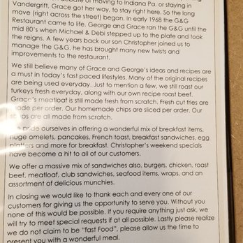G & G Restaurant - Diners Near Me - Vandergrift, Pennsylvania G & G Restaurant - Diners Near Me - Vandergrift, Pennsylvania