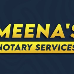 Meena's Mobile Notary & Apostille Services
