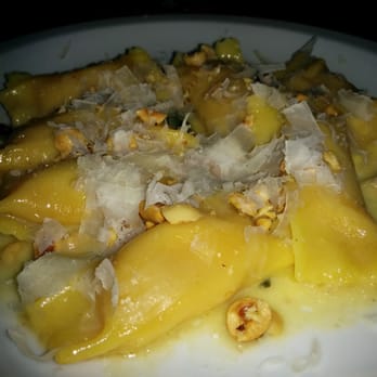 Enoteca Sociale - Agnolotti with Butternut Squash, Brown Butter, Hazelnuts, Parmigiano - Italian Near Me - Toronto, Ontario Enoteca Sociale - Agnolotti with Butternut Squash, Brown Butter, Hazelnuts, Parmigiano - Italian Near Me - Toronto, Ontario