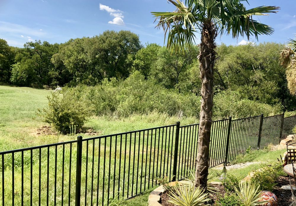 Slide of Grizzly Fence and Patio