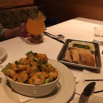 Bonefish Grill - Bang bang shrimp, delicious bread and olive oil dip - Seafood Near Me - Alexandria, Virginia