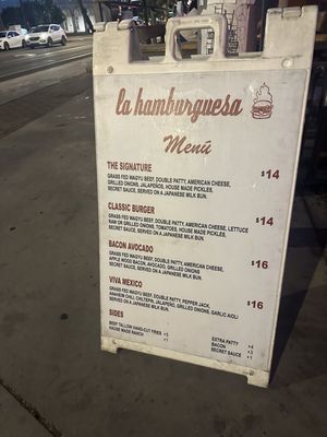 Menu photo 1 La Hamburguesa Phoenix, AZ Menu photo 1 La Hamburguesa Phoenix, AZ
