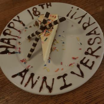 Rusty Pelican - Anniversary dessert - Seafood Near Me - Tampa, Florida Rusty Pelican - Anniversary dessert - Seafood Near Me - Tampa, Florida