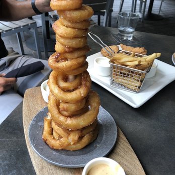 Yard House - Onion ring tower app - Bars Near Me - Houston, Texas Yard House - Onion ring tower app - Bars Near Me - Houston, Texas