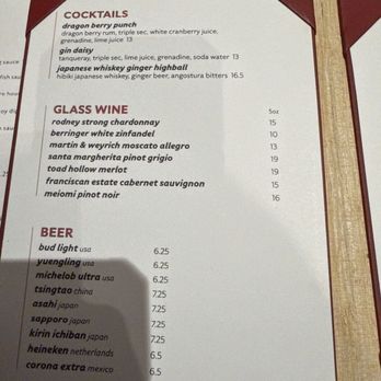 Asia - Cocktails - Asian Fusion Near Me - St. Charles, Missouri