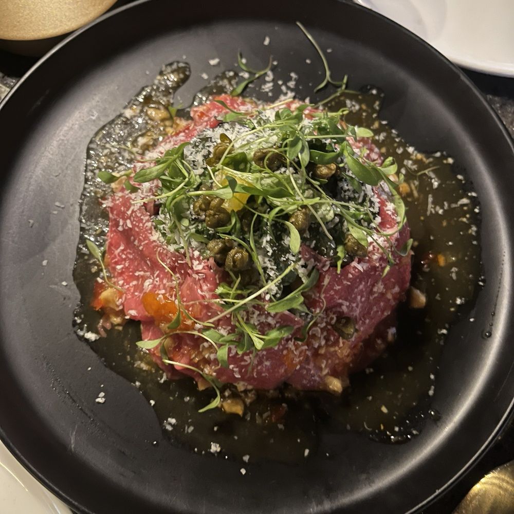 Ara - Beef carpaccio - Mediterranean Near Me - Jupiter, Florida