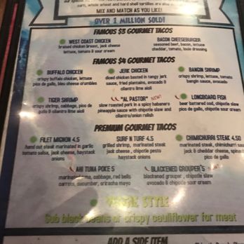 Surf Shack - New Gourmet Taco menu! - New American Near Me - Tampa, Florida Surf Shack - New Gourmet Taco menu! - New American Near Me - Tampa, Florida