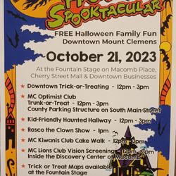 City of Mount Clemens - Halloween Family Fun