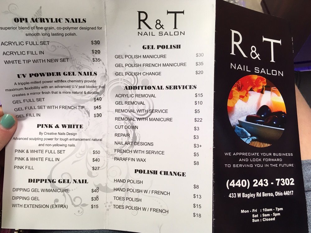 R & T NAILS - 24 Reviews - Nail Salons - 433 W Bagley Rd, Berea, OH