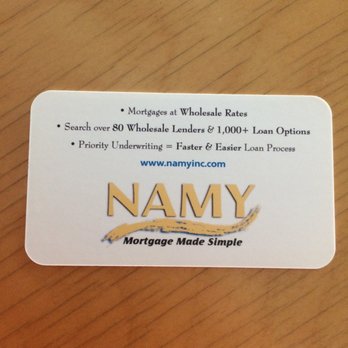 Namy - Business card - Mortgage Brokers Near Me - Garden Grove, California Namy - Business card - Mortgage Brokers Near Me - Garden Grove, California