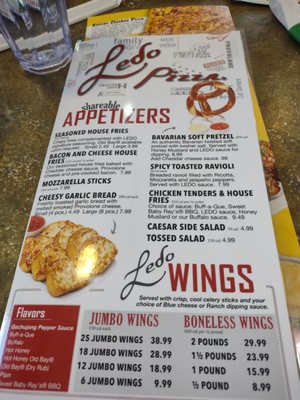 Menu photo 1 Ledo Pizza Lusby, MD
