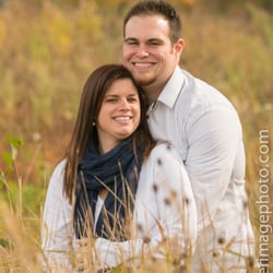 Better Image Photography - Engagement session field of grass