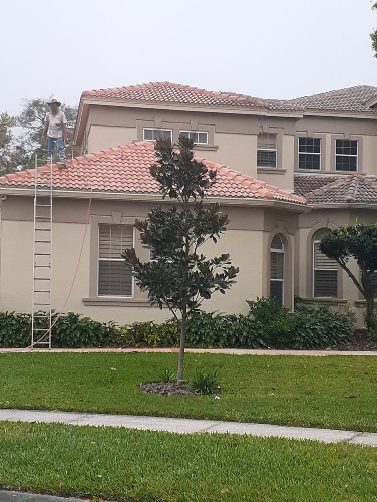 Slide of Apple Roof Cleaning