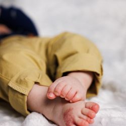 Heather Jewell Photography - My son's cute baby feet.