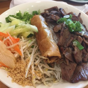 Pho Saigon - GRILLED PORK AND EGG ROLL VERMICELLI BOWL. 3.5/5 - Vietnamese Near Me - Manassas, Virginia Pho Saigon - GRILLED PORK AND EGG ROLL VERMICELLI BOWL. 3.5/5 - Vietnamese Near Me - Manassas, Virginia