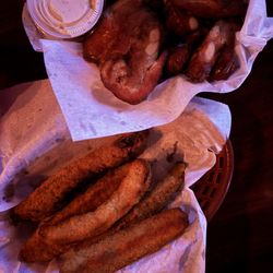 Maxdons Bar And Grill - Fried pickles and rib tips