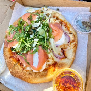 Urth Caffe - D' Lox Pizza (takeout) - Coffee & Tea Near Me - Laguna Beach, California Urth Caffe - D' Lox Pizza (takeout) - Coffee & Tea Near Me - Laguna Beach, California