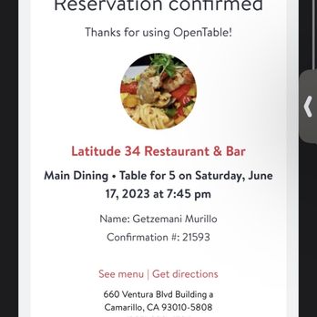 Latitude 34 - New American Near Me - Camarillo, California Latitude 34 - New American Near Me - Camarillo, California
