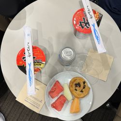 Korean Air Prestige Lounge - Yep. Our best bet. lol