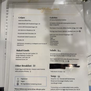 The Yellow Table Café - Cafes Near Me - Nashville, Tennessee