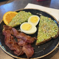 Avocado toast plate